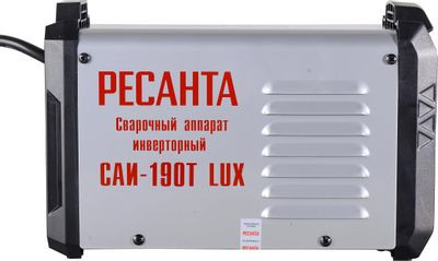 Сварочный аппарат Ресанта САИ-190Т LUX,  инвертор [65/70]