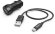 Автомобильное зарядное устройство HAMA H-183246,  USB,  microUSB,  2.4A,  черный [00183246]