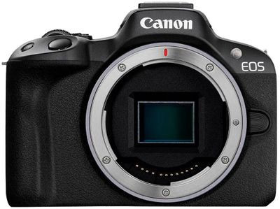 Беззеркальный фотоаппарат Canon EOS R50 kit ( RF-S 18-45mm IS STM), черный [5811c031]