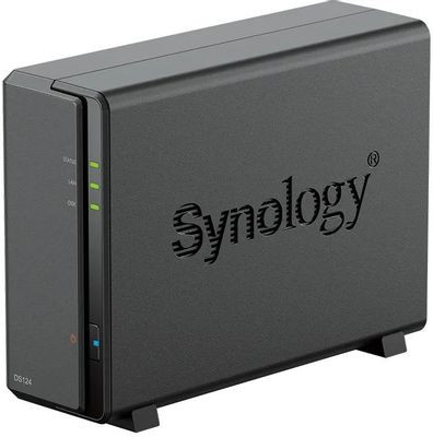 Сетевое хранилище NAS Synology DS124 1-bay настольный RTD1619B