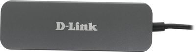 Хаб (разветвитель) D-Link DUB-2340, черный [dub-2340/a1a]