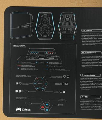 Колонки Bluetooth Edifier G5000,  2.0,  черный