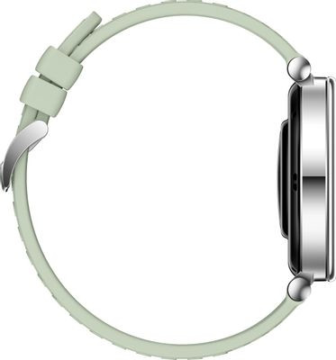 Смарт-часы Huawei Watch GT 4 Aurora-B19FG,  41.3мм,  1.32",  зеленый/серебристый [55020cer]