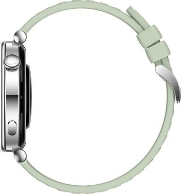 Смарт-часы Huawei Watch GT 4 Aurora-B19FG,  41.3мм,  1.32",  зеленый/серебристый [55020cer]
