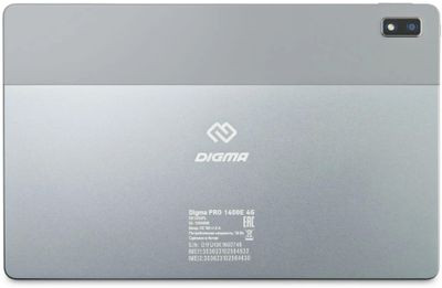 10.4" Планшет Digma Pro 1400E 4G 4/128 GB Tiger T618 4G, 2000 x 1200, Android 11, темно-серый [rs1253pl]