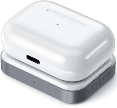 Беспроводное зарядное устройство  Satechi,  USB-C,  белый [st-tcwcdm]
