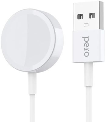 Беспроводное зарядное устройство PERO ТС09,  USB-A,  15Вт,  1A,  белый [тс09wh]