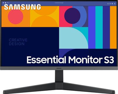 24" Монитор Samsung S24C330GAI,  1920x1080,  IPS,  100Гц,  1хHDMI,  1хDP,  черный [ls24c330gaixci]