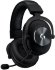 Гарнитура игровая Logitech G Pro X,  для компьютера и игровых консолей, мониторные,  проводные, черный [981-000819]