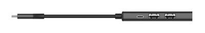 Хаб (разветвитель) A4TECH DST-40C, серый Хаб (разветвитель) A4TECH DST-40C, серый
