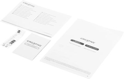 Колонки Creative Stage V2,  2.1,  черный [51mf8375aa001]