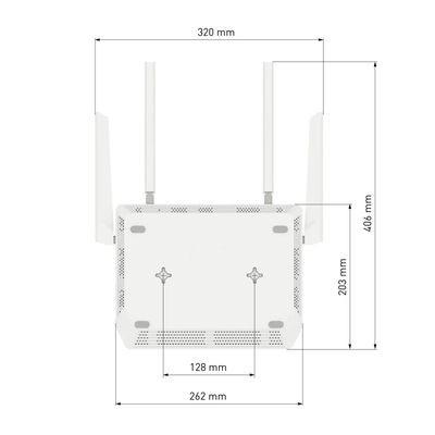 Wi-Fi роутер KEENETIC Peak,  AC2600,  серый [kn-2710]