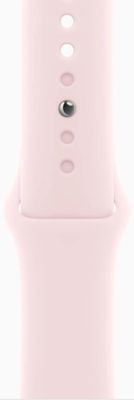 Смарт-часы Apple Watch Series 9 A2978,  41мм,  светло-розовый/розовый [mr9n3ll/a]