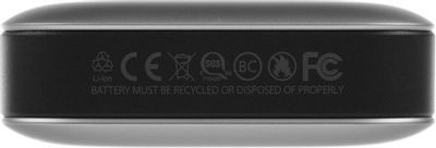 Внешний аккумулятор (Power Bank) ZMI QB826G,  25000мAч,  серый