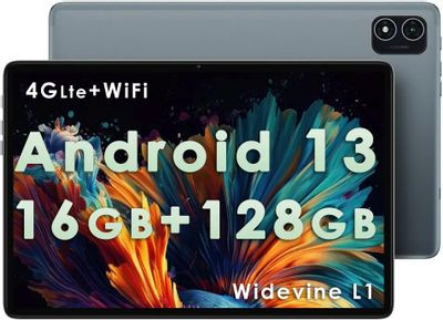 10.1" Планшет TECLAST P40HD 8/128 GB T606 4G, 1920 x 1200, Android 13, серый
