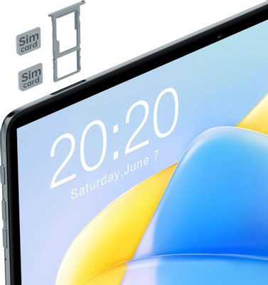 10.1" Планшет TECLAST P40HD 8/128 GB T606 4G, 1920 x 1200, Android 13, серый