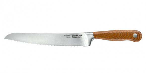 Нож хлебный Tescoma FEELWOOD, 21 см