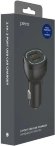Автомобильное зарядное устройство PERO AC04,  2xUSB,  microUSB,  12Вт,  2.4A,  черный [aс04mcb]