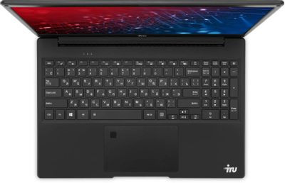 Ноутбук iRU Калибр 15TLR 15.6", IPS, Intel Core i5 1135G7 2.4ГГц, 4-ядерный, 8ГБ DDR4, 256ГБ SSD,  Intel Iris Xe graphics  G7, без операционной системы, черный [1998649]