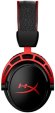 Гарнитура игровая HYPERX Cloud Alpha Wireless (CA002),  для компьютера и игровых консолей, мониторные,  радио, черный  / красный [4p5d4aa]