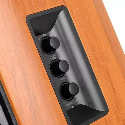 Колонки Bluetooth Edifier R1380DB,  2.0,  светлое дерево/ черный