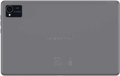 10.4" Планшет DIGMA PRO HIT 16 6/128 GB T616 4G, 2000 x 1200, Android 13, серый [hs1001pl]