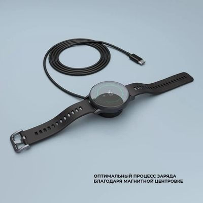 Беспроводное зарядное устройство Deppa USB type-C,  2.5Вт,  1A,  черный [24023]