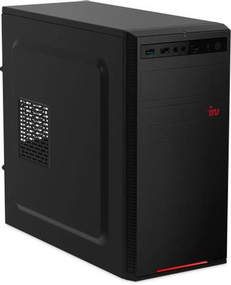 Компьютер iRU Home 310H6SE,  Intel Core i3 12100,  DDR4 16ГБ, 256ГБ(SSD),  Intel UHD Graphics 730,  Free DOS,  черный [1994644]