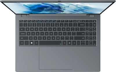 Ноутбук CHUWI GemiBook plus 15.6", IPS, Intel N100 0.8ГГц, 4-ядерный, 8ГБ LPDDR5, 256ГБ SSD,  Intel UHD Graphics, Windows 11 Home, серый [1746273]