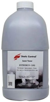 Тонер STATIC CONTROL KYTKUNIV-10KG,  для Kyocera TK-120/130/140/160/170/1130/1140/3100/3110/3120/3130/4105/435,  черный, 10000грамм, пакет