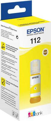 Чернила Epson 112 C13T06C44A, для Epson, 70мл, желтый