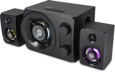 Колонки Bluetooth Oklick OK-435,  2.1,  черный [1475293]