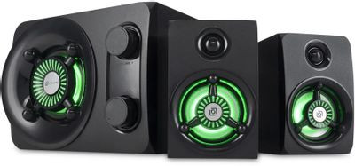 Колонки Bluetooth Oklick OK-435,  2.1,  черный [1475293]