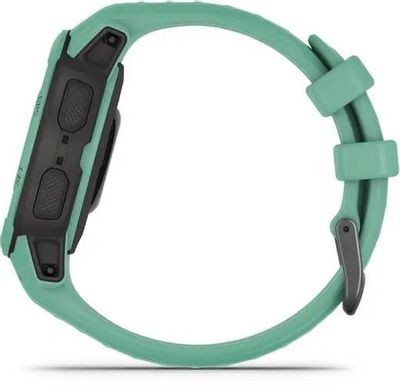 Смарт-часы Garmin Instinct 2S Solar Tactical,  20мм,  1.3",  мятный/черный/мятный [010-02564-02]