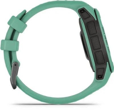 Смарт-часы Garmin Instinct 2S Solar Tactical,  20мм,  1.3",  мятный/черный/мятный [010-02564-02]