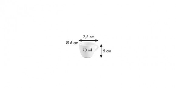 Чашка для эспрессо Tescoma ALL FIT ONE, Belly (387560)