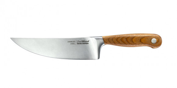 Нож кулинарный Tescoma FEELWOOD, 18 см