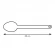 Ложка кулинарная Tescoma SPACE LINE Ложка кулинарная Tescoma SPACE LINE