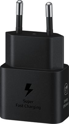 Сетевое зарядное устройство Samsung EP-T2510,  USB type-C,  25Вт,  3A,  черный [ep-t2510nbegww]