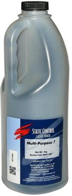Тонер STATIC CONTROL MPT7-1KG,  для HP LJP1005/1006/1505,  черный, 1000грамм, флакон