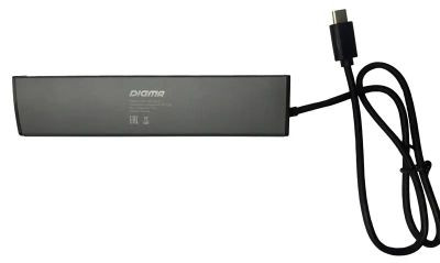 Хаб (разветвитель) Digma HUB-7U3.0-UC-G, серый