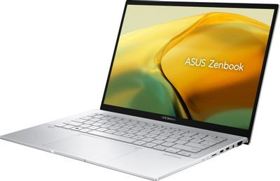 Ноутбук ASUS Zenbook 14 UX3402VA-KP697 14", IPS, Intel Core i5 13500H 2.6ГГц, 12-ядерный, 16ГБ LPDDR5, 512ГБ SSD,  Intel Iris Xe graphics, без операционной системы, серебристый [90nb10g6-m014z0]