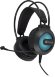 Гарнитура игровая Oklick HS-L300G,  для компьютера, мониторные,  проводные, черный  [1796949]