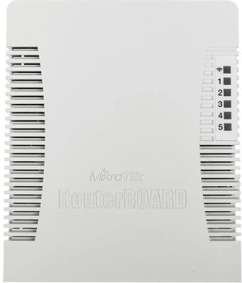 Wi-Fi роутер MIKROTIK RB951UI-2HND,  N300,  белый