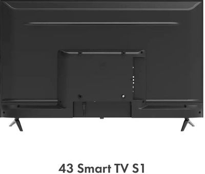 43" Телевизор HAIER Smart TV S2, 4K Ultra HD, черный, СМАРТ ТВ, Android TV