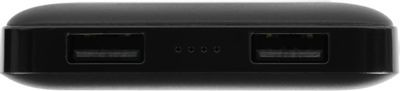 Внешний аккумулятор (Power Bank) SOLOVE 001M+,  10000мAч,  черный [001m+ black rus]