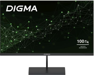 27" Монитор Digma Progress 27P501F,  1920x1080,  IPS,  100Гц,  1хHDMI,  1хDP,  черный [dm27sb01]
