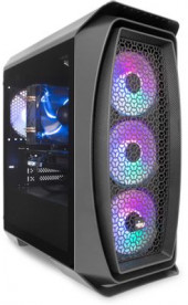 Компьютер iRU Game 510B5GMA,  AMD Ryzen 5 5600X,  DDR4 16ГБ, 1ТБ(SSD),  AMD Radeon RX 6650XT - 8 ГБ,  Free DOS,  черный [1993474]