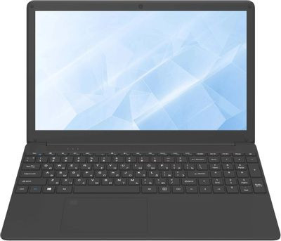 Ноутбук iRU Калибр 15CLG1 15.6", IPS, Intel Core i3 10110U 2.1ГГц, 2-ядерный, 8ГБ 1ТБ,  Intel UHD Graphics, Free DOS, черный [1882285]