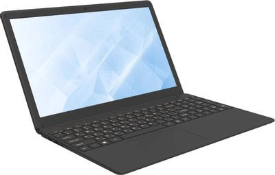 Ноутбук iRU Калибр 15CLG1 15.6", IPS, Intel Core i3 10110U 2.1ГГц, 2-ядерный, 8ГБ 1ТБ,  Intel UHD Graphics, Free DOS, черный [1882285]